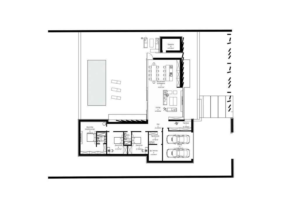 Intelligent Layout and Generous Spaces